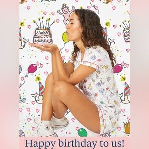 Roller Rabbit Limited Edition Birthday Bonanza Polo Set Pajamas